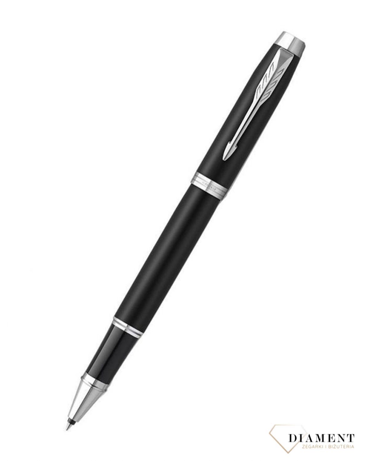 Pióro kulkowe Parker IM Essential czarny mat CT 2143634  PIÓRO 2143634. Przepiękne i bardzo eleganckie pióro wieczne Parker IM. Czarny kolor nadaje mu elegancji oraz stylu, dzięki czemu chętnie wybierane jest ono jako prezent przy rozmaitych ok (1).jpg